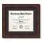 ArtToFrames 10x12 inch Diploma Frame - Framed with Black and Gold Mats, Comes with Regular Glass and Sawtooth Hanger for Wall Hanging (D-10x12)
